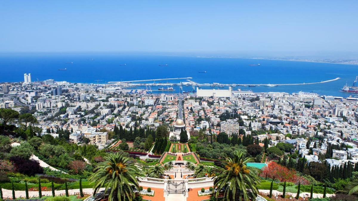 יחידות אירוח נוף המפרץ Apartment Хайфа Екстериор снимка